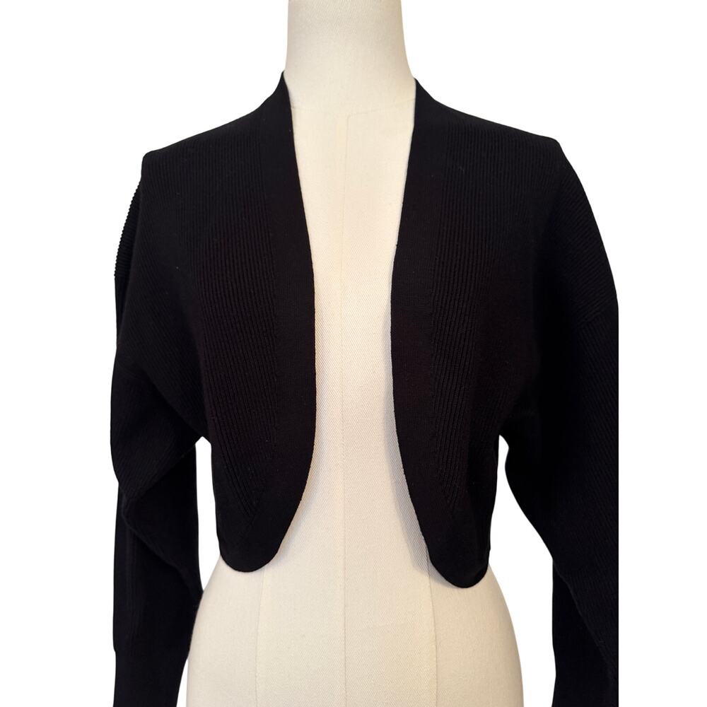 Aritzia Babaton Black Shrug Sweater Cardigan Size Small